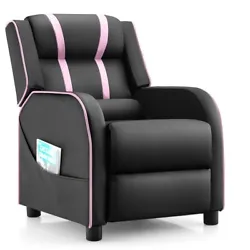 4 anti-slip and scratch-resistant feet prevent the chair from accidental sliding. In addition, the entire recliner...