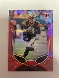 2019 Panini Certified Mirror Red #14 Andy Dalton 34/99 NFL Football Card