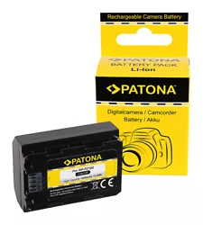   Batterie compatible Li-ion Patona 7.2V 1600mAh pour Sony A7 III, A7 3, A7M3   PATONA marque leader de lénergie...
