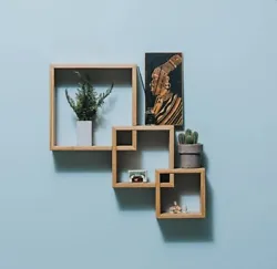 Wood material has natural texture and shelf itself has perfectly elaborated and thoughtful design. This product will...