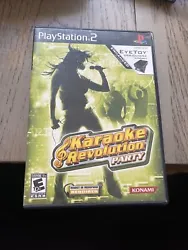 This PS2 game, Karaoke Revolution Party, is complete and in great condition. It includes the original manual and has...