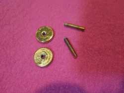 Il sagit dun ensemble de roues et de tiges de pont en or Gibson de 1966 à 1969. Condition excellente. Parfait pour es...