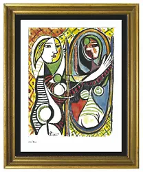 Of the Pablo Picasso masterpiece. Permission Estate of Pablo Picasso / Artists Rights Society (ARS). “Girl Before a...