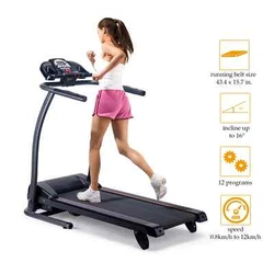FEATURING EASY INSTALLATION, OUR RUNNING MACHINE CAN BE INSTALLED WITHIN JUST 30 MIN UNDER THE GUIDANCE OF THE MANUAL....