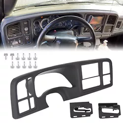 Dash Parts. Accommodates Double DIN mount. Car&Truck Parts. Truck Bed Accessories. For 1999-2002 SILVERADO 1500. For...