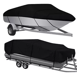 Pontoon Boat Cover Size( 2 sizes available) Made of heavy duty and strong waterproof oxford fabric,wont shrink or...