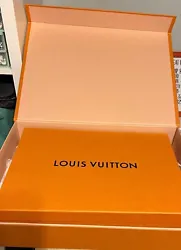 Lot of 2 authentic Louis Vuitton boxes. The larger one is 18