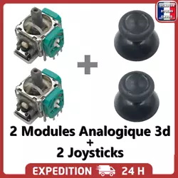 Joystick analogique et module 3D (aussi appelé module a nalogique)pour votre manette de PlayStation 4 et XBOX ONE.