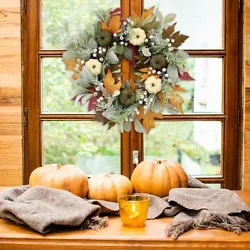 This autumn wreath is a perfect festivals gift for grandparents, parents, friends, colleagues and neighbors. It can be...