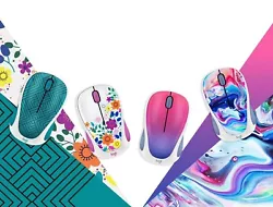 M317 Mouse. The Design Collection Limited Edition mice mood-boosting designs bring a vibrant new look to your desk...