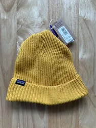 Patagonia Fisherman’s Rolled Beanie- Cabin Gold.
