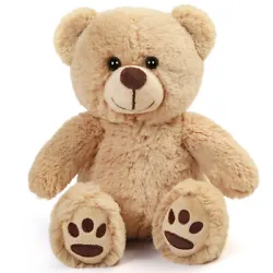 REMOVABLE & WASHABLE OUTFIT: This Teddy Bear stuffed animal plushie has a a removable outfit;if the clothes get dirty,...