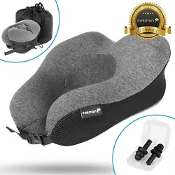 With the adjustable strap, you are able to customize the pillow to give your neck support during those long flights or...