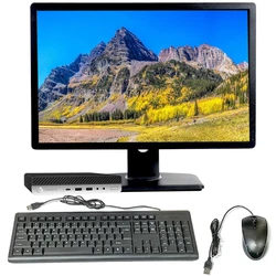 Monitor: Choose a 20 in, 22 in, 24 in LCD Monitor! HP ProDesk 600 G3 Mini PC. USB Keyboard and Mouse. Your first...