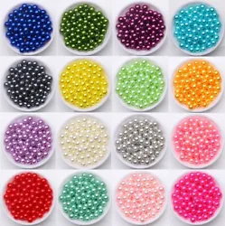 4mm 6mm 8mm 10mm Glass Beads Round Loose Spacer Wholesale Jewelry Making DIY. Size & Qty4mm (400pcs), 6mm (250pcs), 8mm...