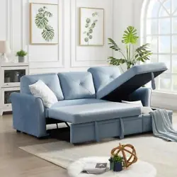 ✔ Perfect Storage Space: This sectional sofa with storage chaise will make the perfect addition to your den or living...