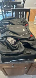 High Sierra 30” Rolling Duffle Bag Backpack Wheeled Expandable Handle Black. Shipped with USPS Priority Mail.