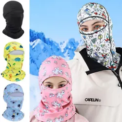 EXCELLENT FABRIC – The full face mask is made in soft and breathable fabric material, provides windproof and...