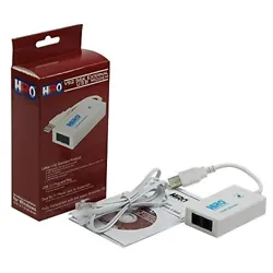 H50228 V92 56k external USB data fax dial up internet modem is a truly plug and play device. With Windows built in...