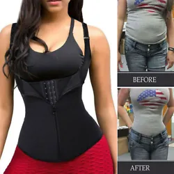 Crazy sweats and burning more calories while workout. StyleWaist Trainer. a hook on the top design makes front zipper...