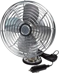Electric fan design Table Fan. Style 12V DC Fan. Room Type Truck or Large Vehicle. Designed for use in your truck. You...