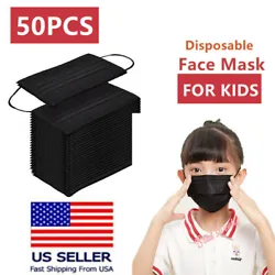 Universal size mask: The disposable face mask is suitable for most children. ( Product Size:14.5cmx9.5cm/5.7X3.74