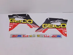 DCOR Kawasaki KX450F 2016 Geico Graphics Kit Red 10-10-957.