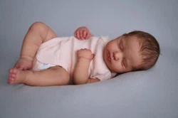 The Reborn Doll can fit into preemie and newborns clothes, you may change clothes for the doll yourself. Silicone Baby...