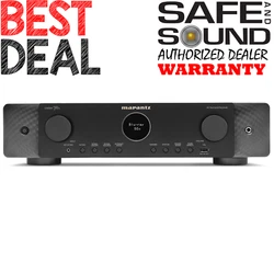 Slimline 7.2 channel 50-watts-per-channel amplification, Dolby Atmos, DTS:X and 8K Ultra HD, and HEOS streaming...