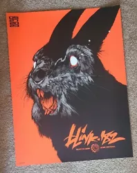 Blink 182 Poster Hershey PA Pennsylvania Concert 2023 Tour Ken Taylor Blink-182.  Rolled and in mailing tube.