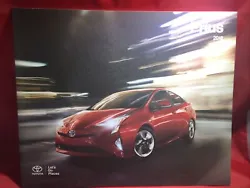 2016 Toyota Prius 22-page Original Car Sales Brochure Catalog.