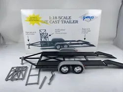 1/18 GMP Die Cast Open Car Trailer. Part # 2601. For more than a quarter century, Replicarz has been family owned and...