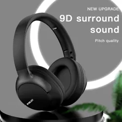 This is not only a Bluetooth headset, but also a wired headset. With the included cable, you can still enjoy favorite...