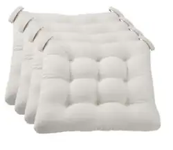 These cushions are crafted of 100% polyester with polyester fill for a long life of comfy use. Each cushion weight:...