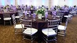 Elegance and sophistication are the hallmarks of the Chiavari style chair which has been used everywhere from Tuscany...