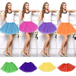 1 x Tutu Skirt. Short tutu skirt, pick from many colors. Each layer of tulle semi sheer. 1 x Tutu Skirt. Hand wash...