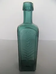 I have for sale an antique 19th century Wisharts Pine Tree Tar Cordial bottle. It is all in an area that takes up about...