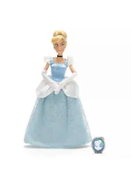 New In Box Disney Princess Cinderella Classic Doll With Pendant 11 1/2