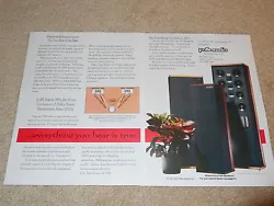 Cette publicité est une réimpression exacte de 1991, elle est imprimée sur du papier photo mat et est en parfait...