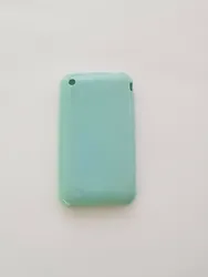 Silicone Soft Case Back GreeniPhone 3G iPhone 3GS.