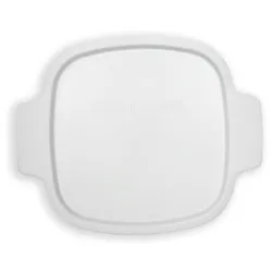The Corningware A-1-PC white storage lid cover is a durable lid that protects food during storage, heating, and...