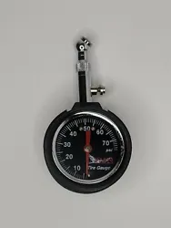 Tire Air Pressure Gauge Auto Car, Truck, Bike Tester Compact Tire Gauge 75PSI. Condition is 