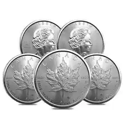 This Brilliant Uncirculated coin is made from. 9999 fine silver and weighs 1 troy ounce. This silver coin from the...
