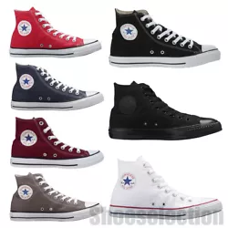 CONVERSE CHUCK TAYLOR ALL STAR HIGH TOP SNEAKERS. NOTE: The Converse Chucks run slightly larger than normal. after you...