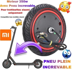 Moteur 350w Avec Pneu Plein Increvable Trottinette Électrique Xiaomi M365 1S Essential  Compatible toutes trottinettes...