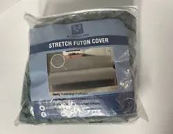 H.VERSAILTEX Sage Futon Cover Stretch Slipcover Protector Form Fit Cover. Shipped with USPS Priority Mail.