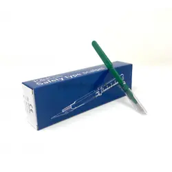 Disposable Safety Type Scalpels Sterile Surgical Blade. SAFETY & STERILE – Individually foil wrapped and protected by...