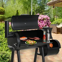 Handy combination of offset smoker, BBQ, and charcoal grill for multiple usage. Bar Stools Recliner Chair Storage...