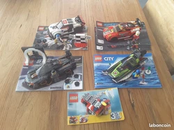 Je vends ce lot composé de : - speed champions 75873 - Audi R8 LMS Ultra - speed champions 75892 - McLaren Senna...