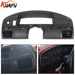For 1992-1996 Ford Bronco. Dash Parts. 1 × Dash Panel Bezel AS PICS SHOWN. Air Vent Bezel can only be adjusted up and...